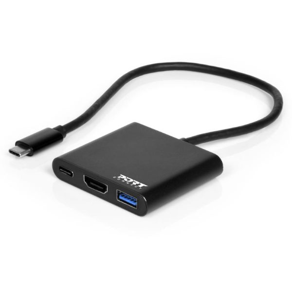 Port USB Type-C to 60W PD Dock Black - Image 4
