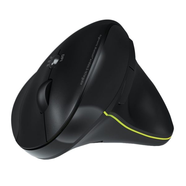 Port Connect Ergonomic Mouse Bluetooth Bk - Image 2