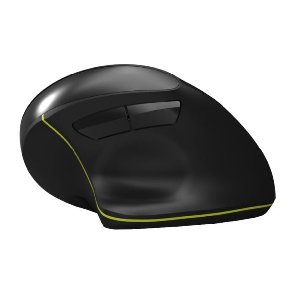 Port Connect Ergonomic Mouse Bluetooth Bk - Image 4