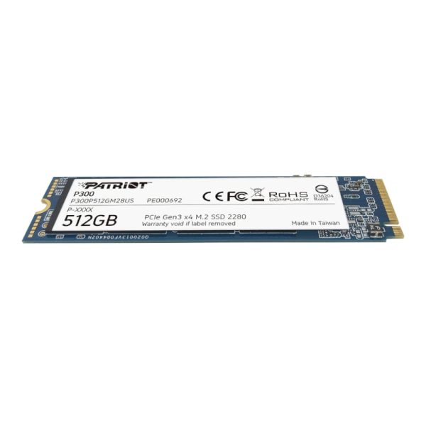 Patriot P300 512GB M.2 PCIe NVMe SSD - Image 4
