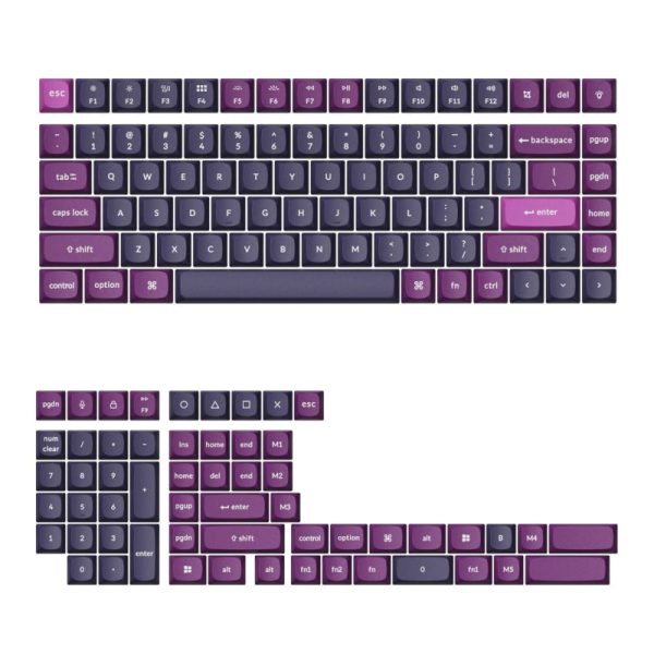 Keychron Double Shot OSA PBT Keycap Full Keycap Set Purple