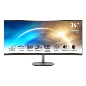 MSI PRO MP341CQ Ultrawide Curved Pro Monitor