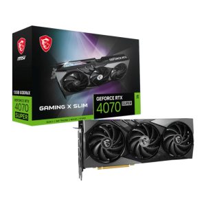 MSI Nvidia GeForce RTX 4070 Super Gaming X Slim