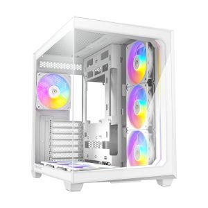 Antec C5 ARGB ATX DUAL Mid Tower Gaming Chassis White