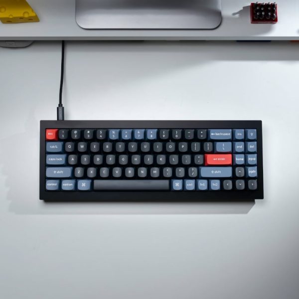 Keychron Q7 70% Red G Pro Switches Black - Image 2