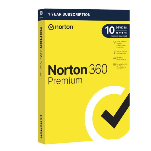 Norton 360 Deluxe 75Gb AF 1 User 10 Device