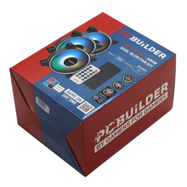 PCBuilder Tempest Chill ARGB Fan Kit - Image 3