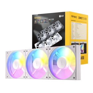 Antec Connect 120 ARGB PWM Fan 3 Pack White
