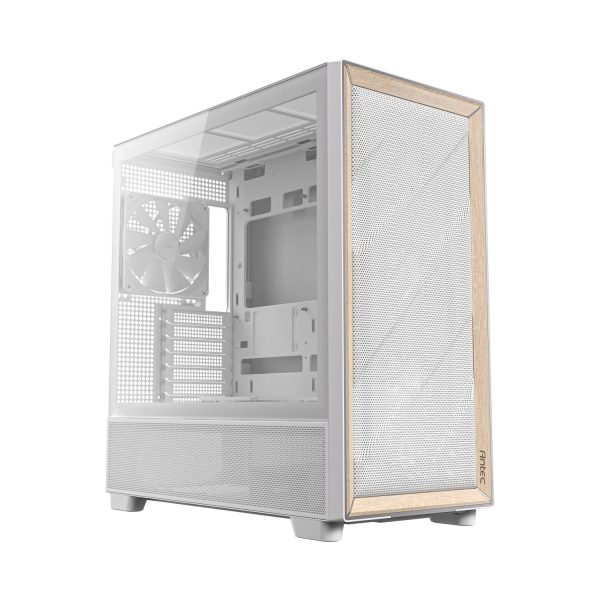Antec FLUX Gaming Chassis Wood White