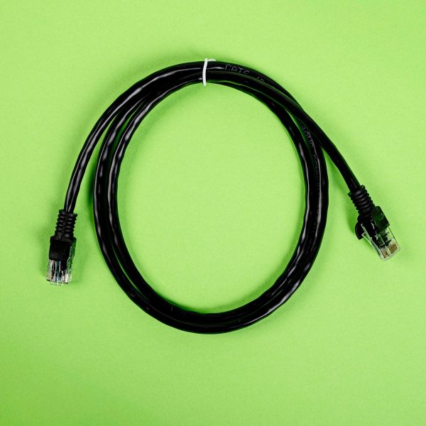 Gizzu Cat6 UTP Fly Lead Ethernet Network Cable 1m Black - Image 3