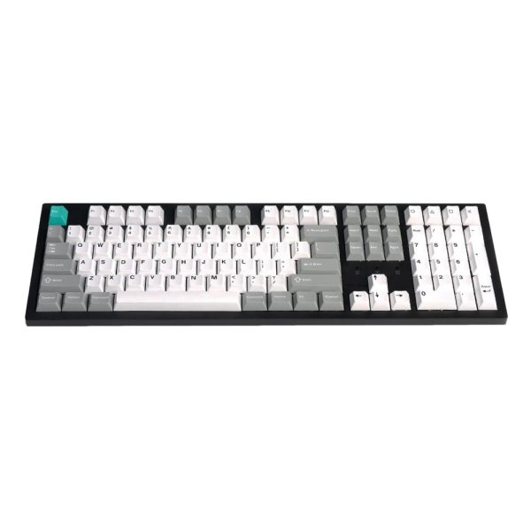 Keychron Cherry Profile Double Shot PBT Full Keycap Set - Grey/White/Mint - Image 3