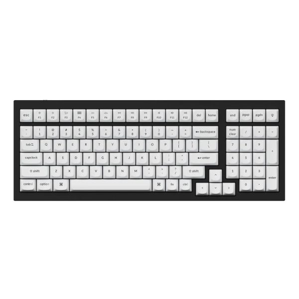 Keychron Double Shot PBT OSA Full Keycap Set Black & White - Image 2