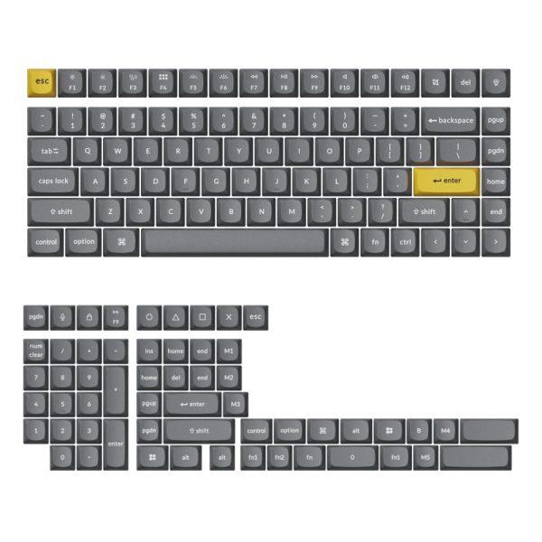Keychron Double Shot Full Keycap Set Dark Grey