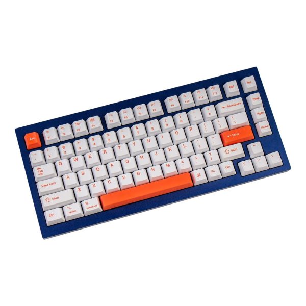 Keychron OEM Dye Sub PBT Orange White - Image 2
