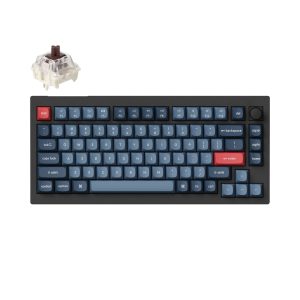 Keychron V1 Max QMK/VIAKeychron V1 Max QMK BROWN Switches Black