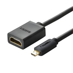 UGREEN Micro HDMI Male to Female Adapter Black