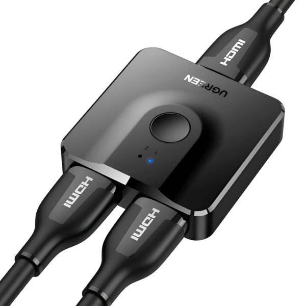 UGREEN 2 in 1 Bi-Directional 4K HDMI Switcher Black - Image 2