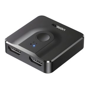 UGREEN 2 in 1 Bi-Directional 4K HDMI Switcher Black