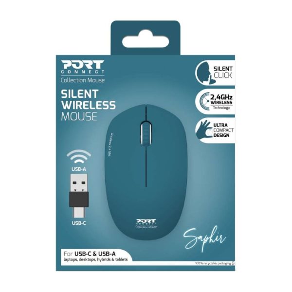 Port Connect MOUSE COLLECTION II WIRELESS Saphir - Image 4