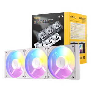 Antec Connect 120 Reverse ARGB Fan 3 Pack White