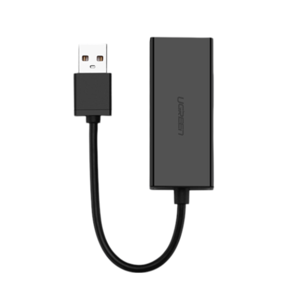 UGREEN USB3.0 to RJ45 Gigabit Ethernet Adapter Black - Image 2