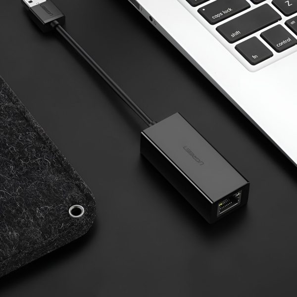 UGREEN USB3.0 to RJ45 Gigabit Ethernet Adapter Black - Image 4