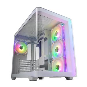 FSP M580 ARGB Gaming Chassis White