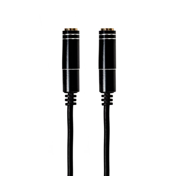 Gizzu 3-Pole Audio Splitter Cable - Black - Image 5