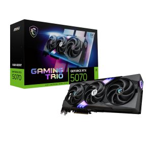 MSI RTX 5070 GAMING TRIO OC 12GB Black