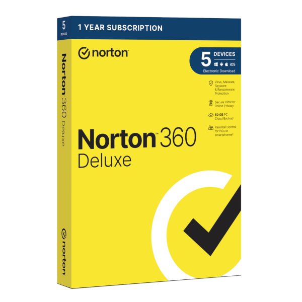 Norton 360 Deluxe 50GB - 5 Devices (Physical Package) - Image 2