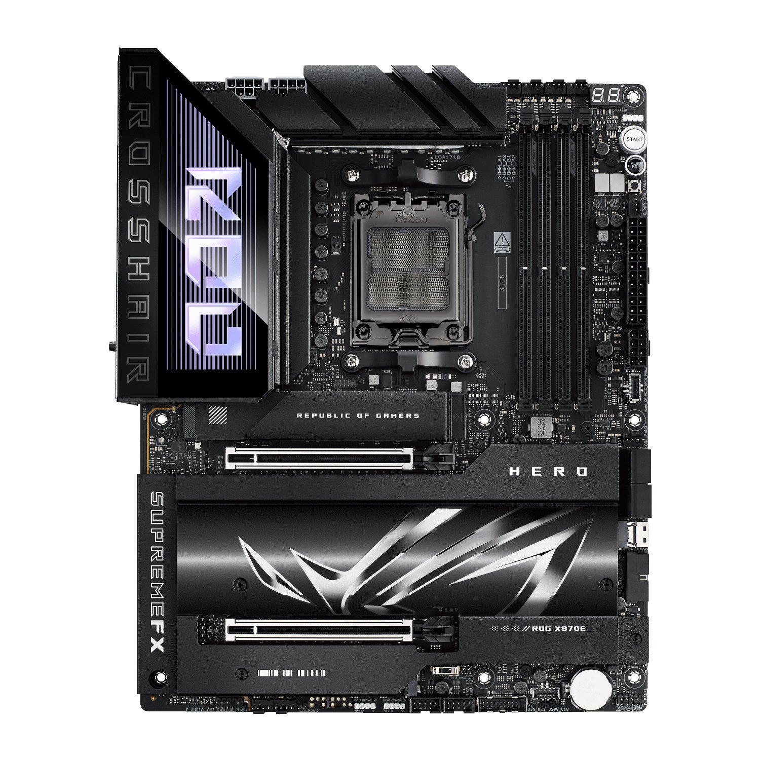 Asus ROG Crosshair X870E HERO Motherboard - Image 2