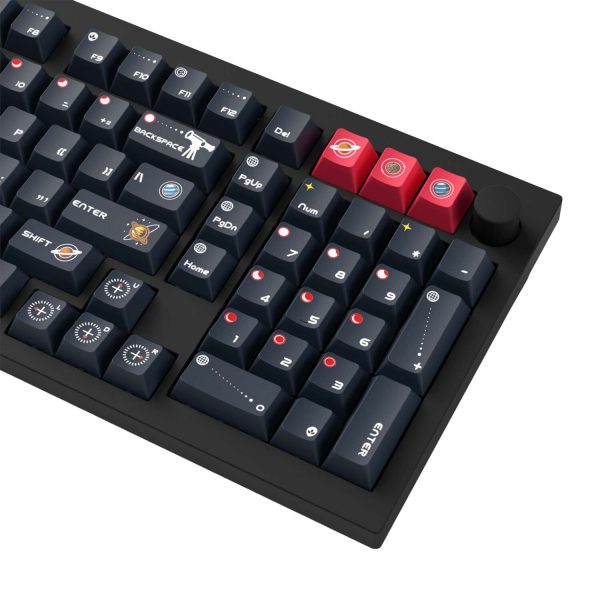 Keychron Cherry Profile Cosmic Galaxy Dye-Sub PBT Keycap Set - Image 4
