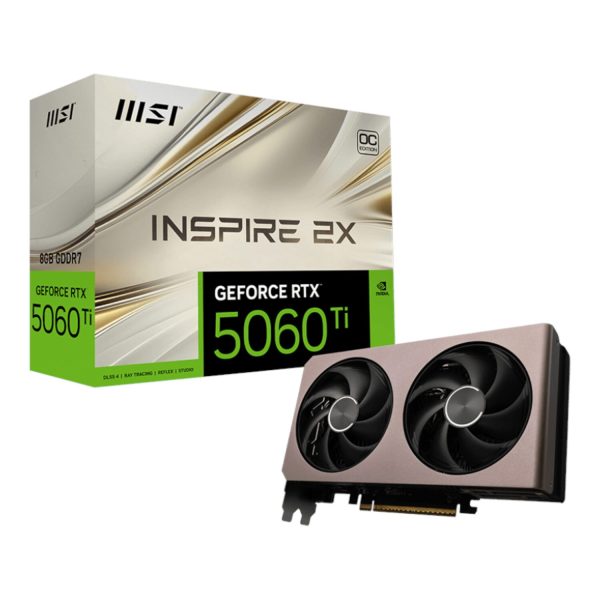 MSI RTX 5060 Ti 8GB INSPIRE 2X OC