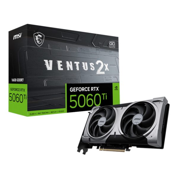 MSI RTX 5060 Ti VENTUS 2X OC PLUS 16GB