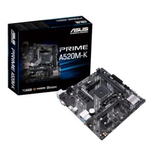 ASUS PRIME A520M-K Am4 Motherboard