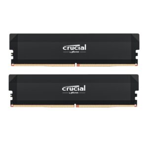 Crucial Pro DDR5 6000MHz 32GB OC Memory Kit Black