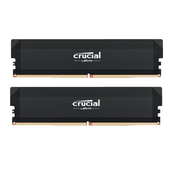 Crucial Pro DDR5 6000MHz 32GB OC Memory Kit Black