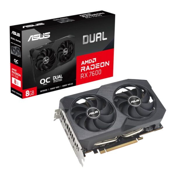 Asus RX 7600 V2 8GB OC Edition Graphics Card