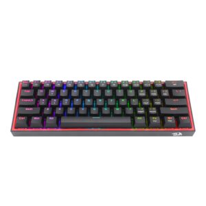 Redragon FIZZ Wired RGB Keyboard Black