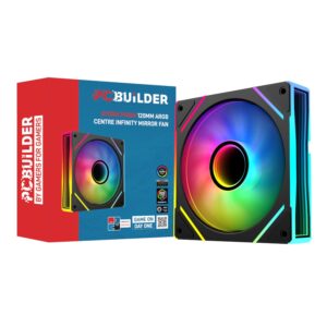 PCBuilder STORM PRISM 120mm ARGB Fan Black