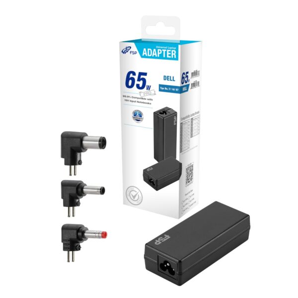 FSP PRO 65W Universal Laptop Adapter Dell