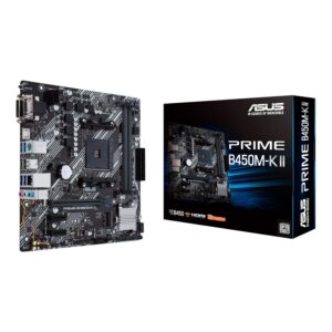 ASUS PRIME B450M-K II mATX Motherboard