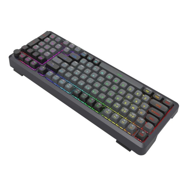 Redragon BREAGI PRO K688 98+1 Gasket Wireless Mechanical Keyboard (Triple Mode, RGB, Hot-Swappable, Cream Linear Switches) - Image 4