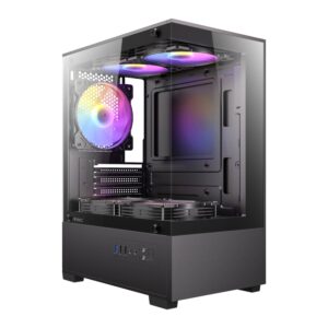Antec VCX100M RGB Elite Gaming Chassis Black