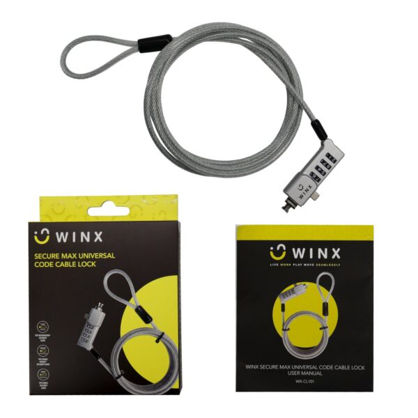 WINX Secure Max Universal Code Cable Lock - Image 4