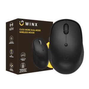 WINX CLICK More Dual-Mode Wireless Mouse Black