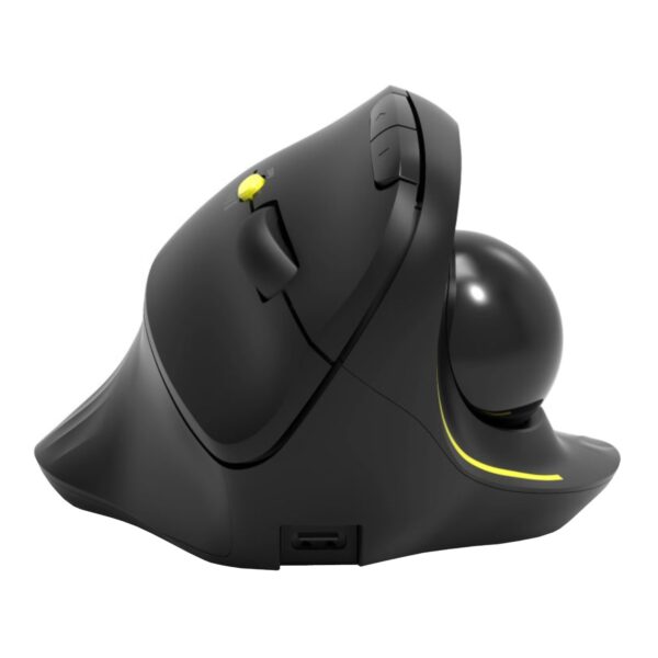 Port Connect Bluetooth Wireless Ergonomic Trackball Mouse - Image 3
