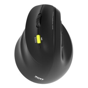 Port Connect Ergo Shape Wireless Mouse