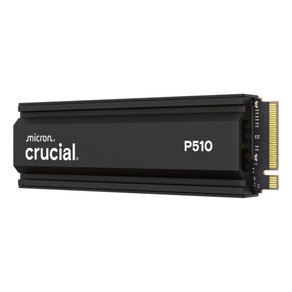 Crucial P510 1TB M.2 Gen5 with Heatsink NVMe 3D NAND SSD - Image 4
