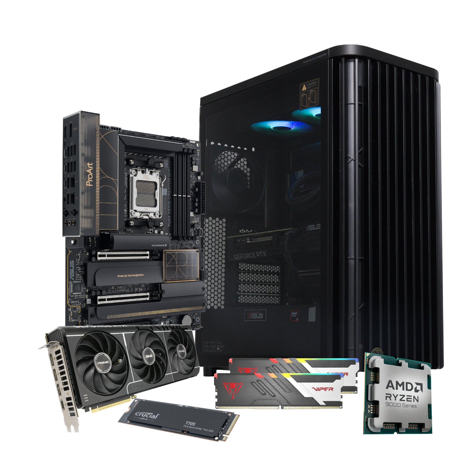 PCBuilder Ryzen 9 9950X REMBRANDT